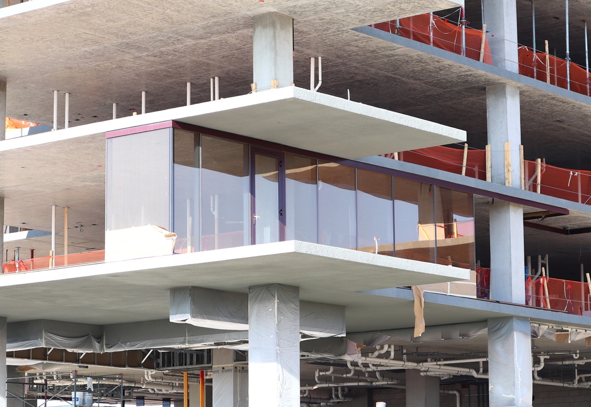 Construction photo of Optima McDowell Mountain located in Scottsdale.