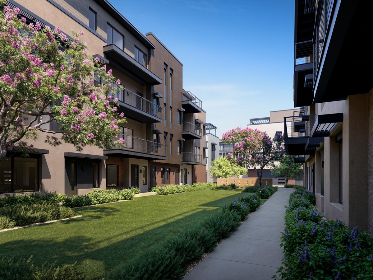 Rendering of Atavia condo project in Scottsdale, Arizona.