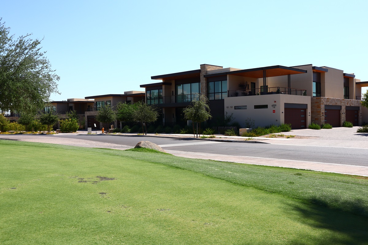 Construction photo of The Golf Villas at Ascent at The Phoenician.