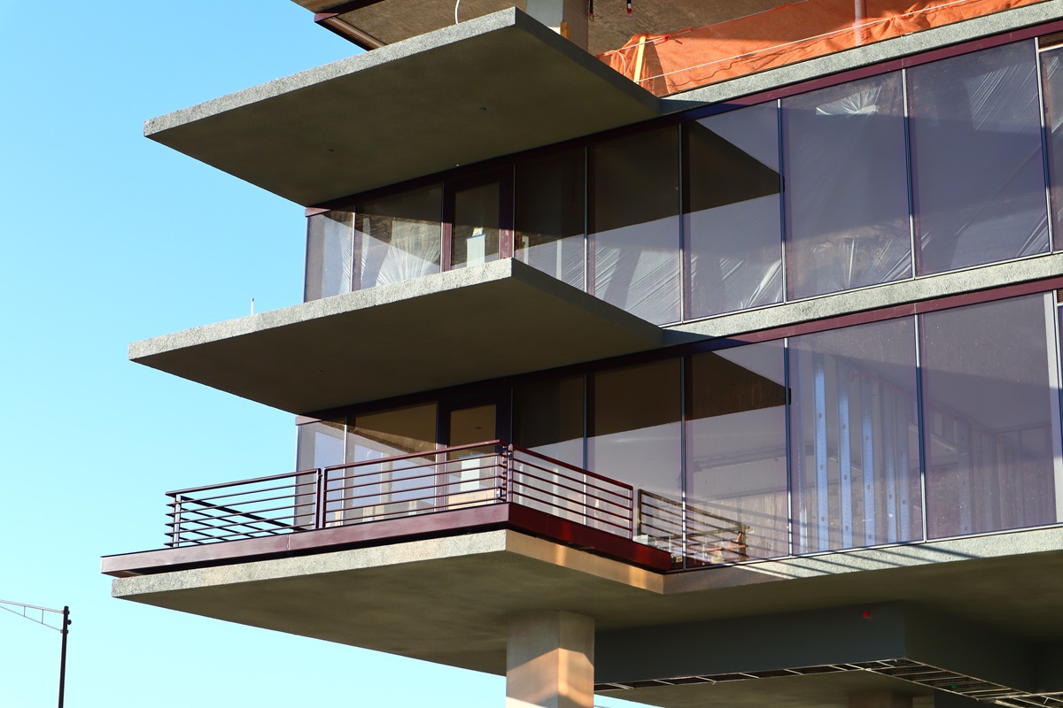 Photo of Optima McDowell Mountain Village under construction in Scottsdale.