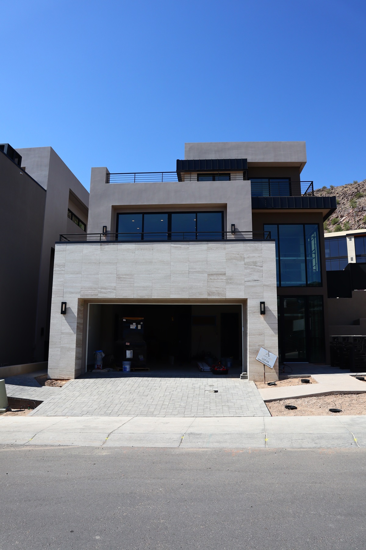 Construction photo of The Estates at Ascent at The Phoenician.