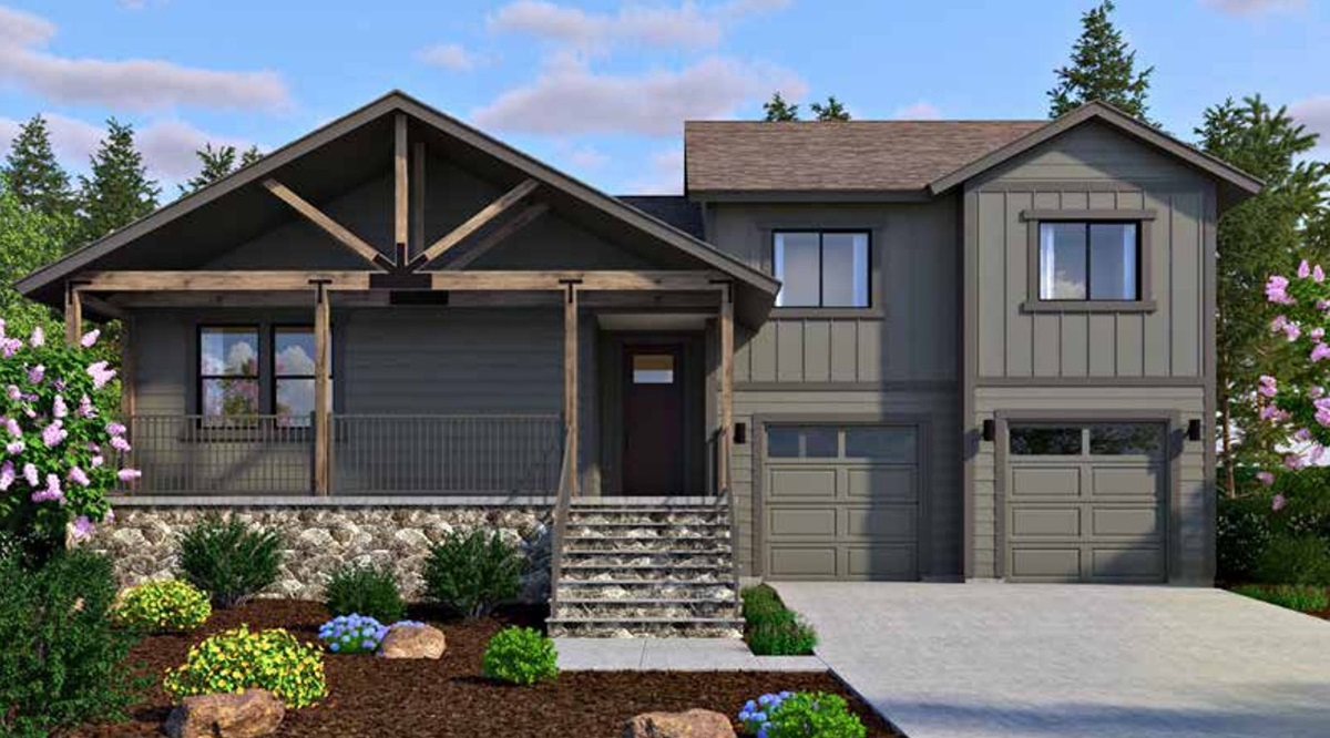 Rendering of a home at The Highlands at Tover Springs.