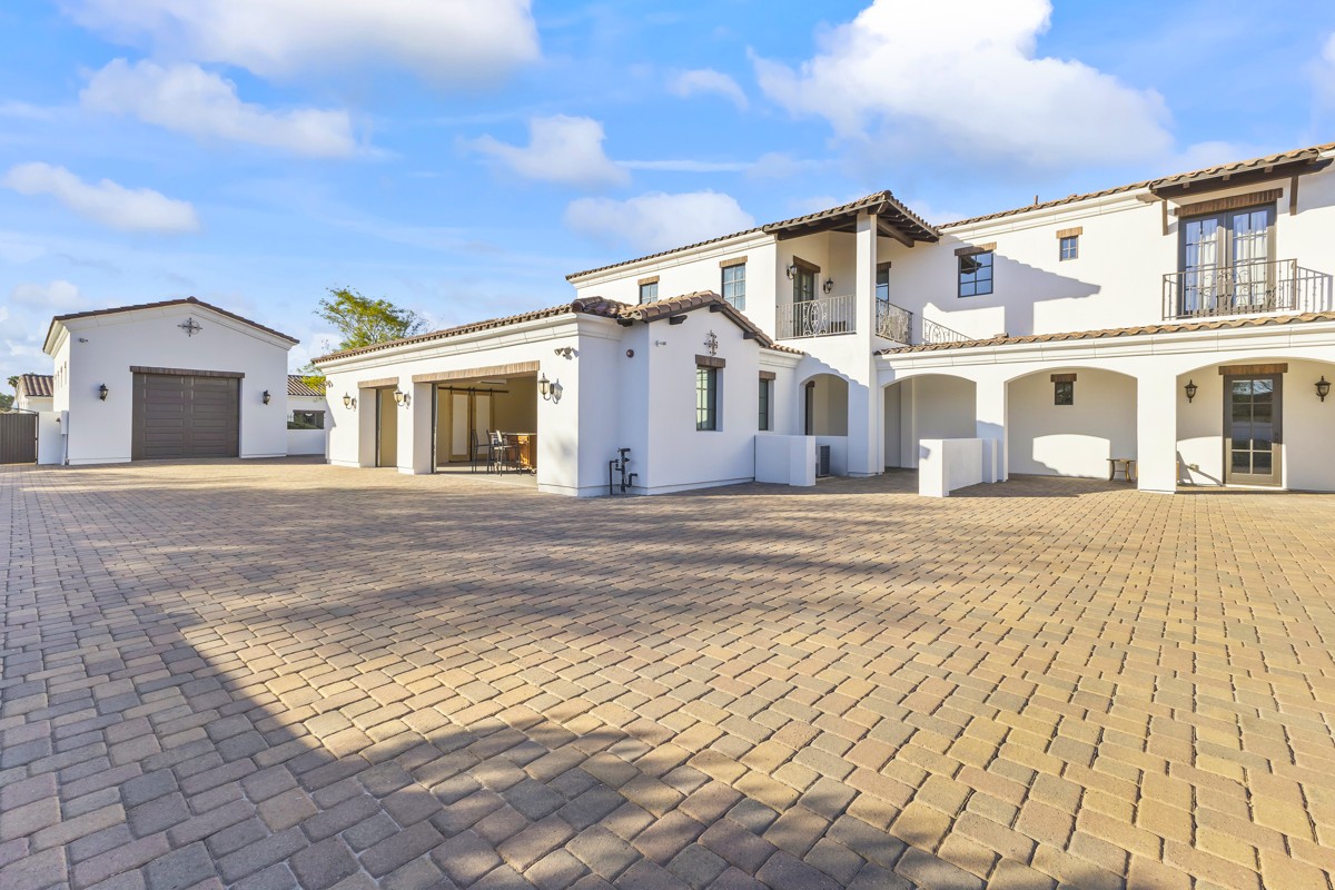 A custom home in the Cactus Corridor in Scottsdale.