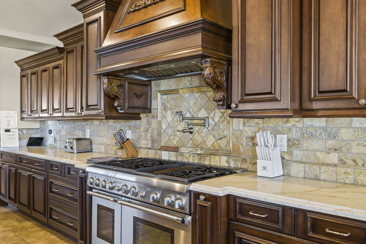A custom home in the Cactus Corridor in Scottsdale.