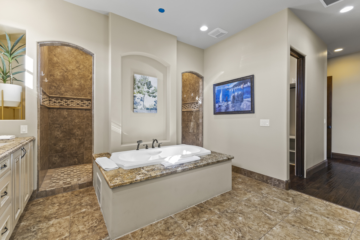 A custom home in the Cactus Corridor in Scottsdale.
