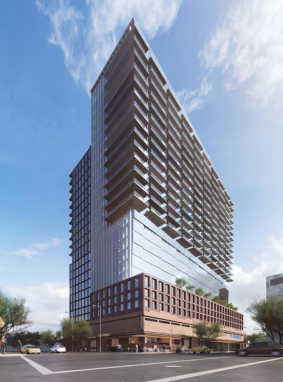 Rendering of the Fairmont Phoenix Hotel & Residences to be built in Downtown Phoenix.