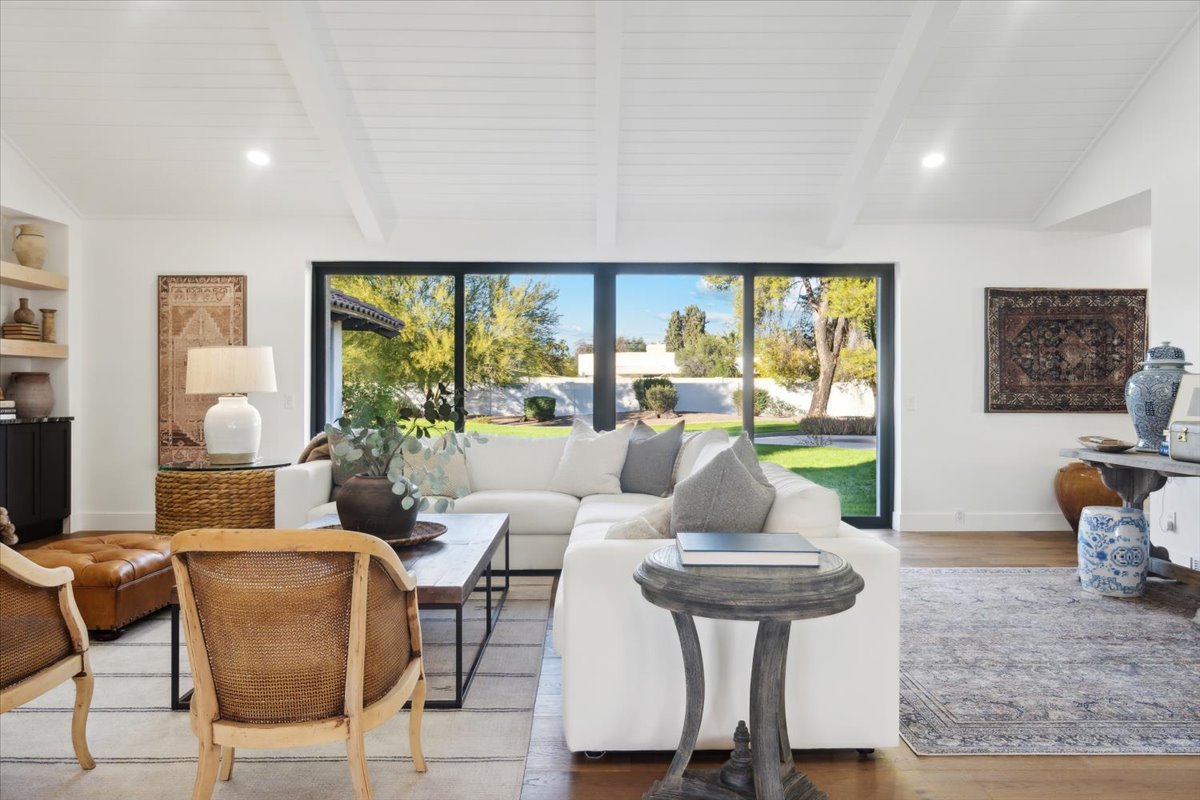Interior of a luxury home in Paradise Valley, Arizona.
