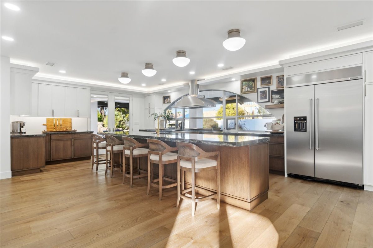 Kitchen of a luxury home in Paradise Valley, Arizona.