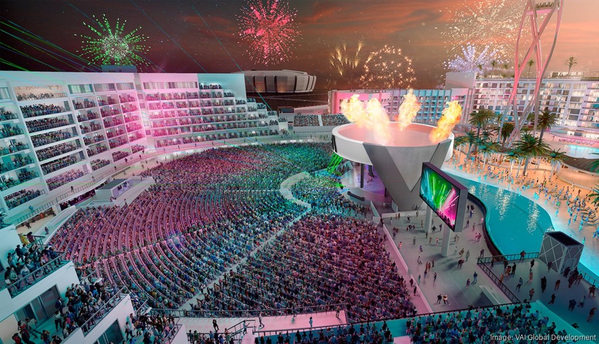 Rendering of Vai Resort in Glendale, Arizona.