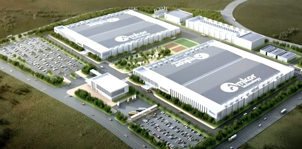 Rendering of the Amkor plant in Peoria, Arizona.
