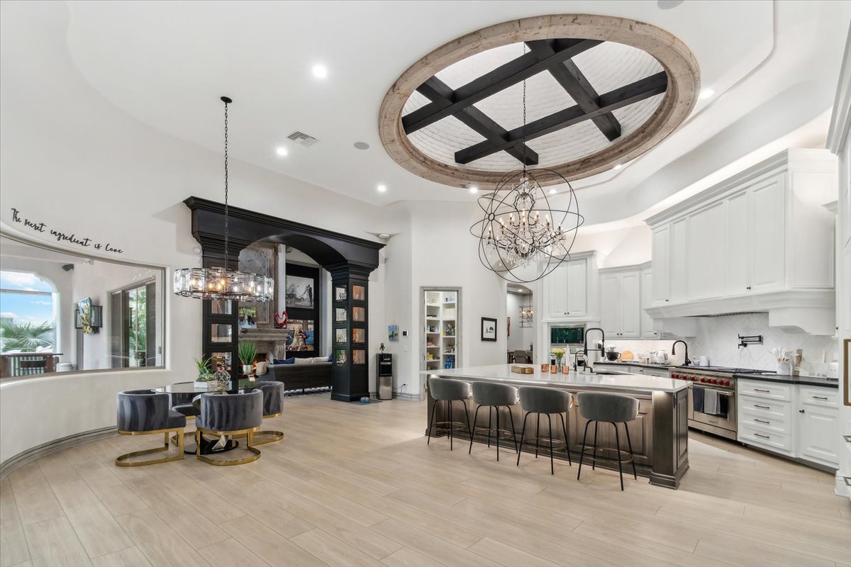 Interior image of a clean modern home.