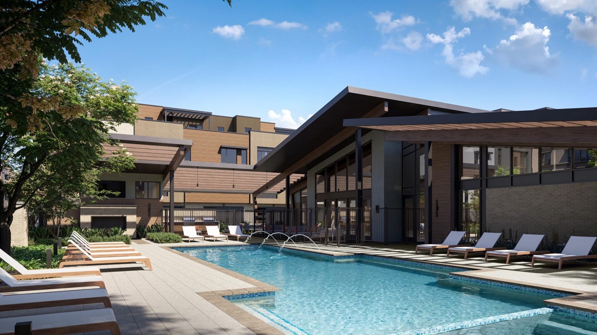 A rendering of Atavia condos in North Scottsdale.