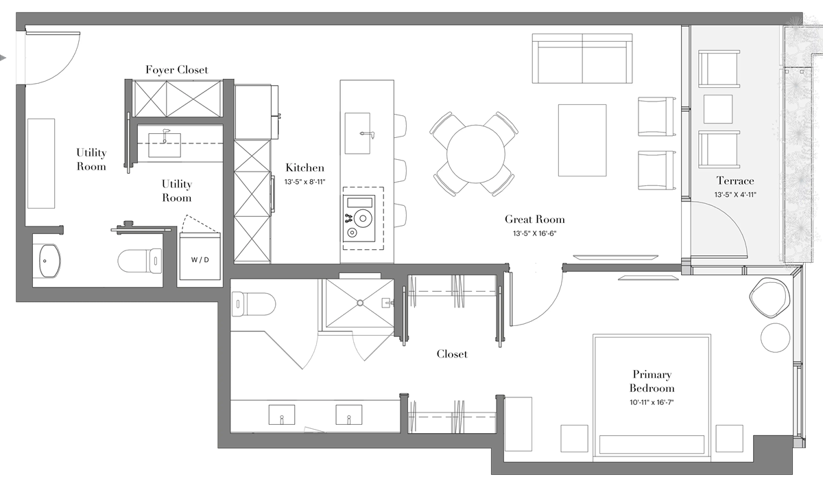 Optima McDowell Mountain floor plan.
