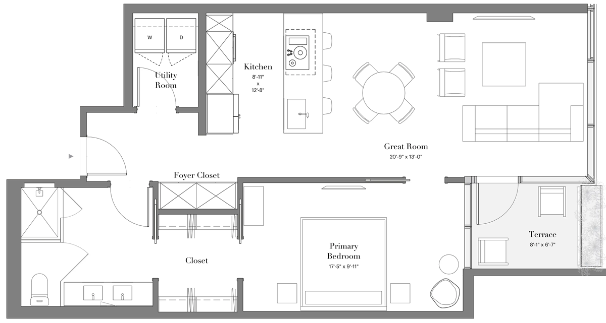 Optima McDowell Mountain floor plan.