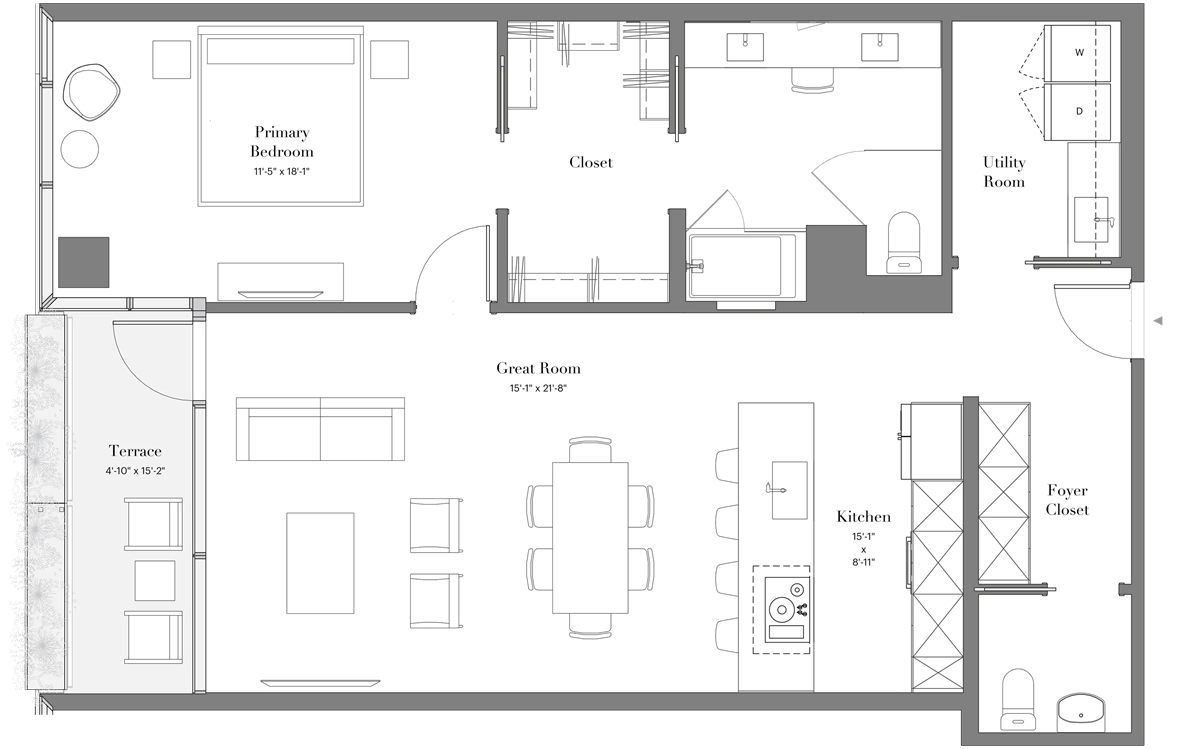 Optima McDowell Mountain floor plan.