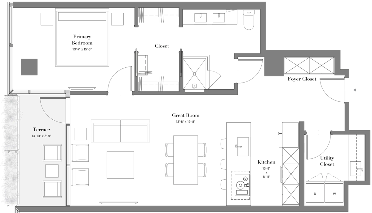 Optima McDowell Mountain floor plan.
