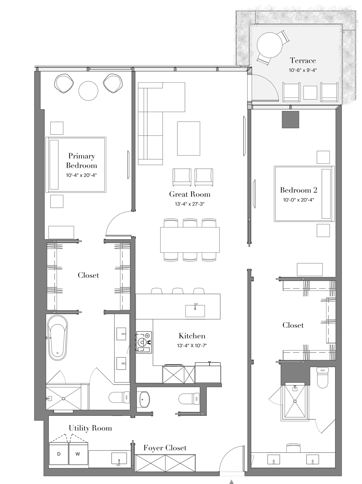 Optima McDowell Mountain floor plan.