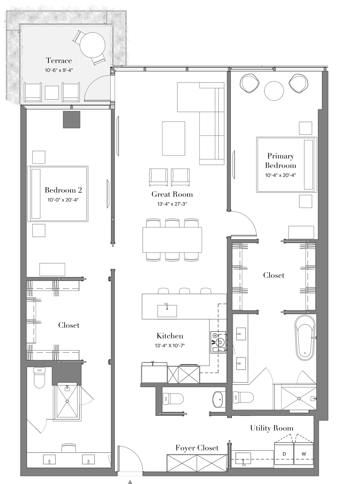 Optima McDowell Mountain floor plan.