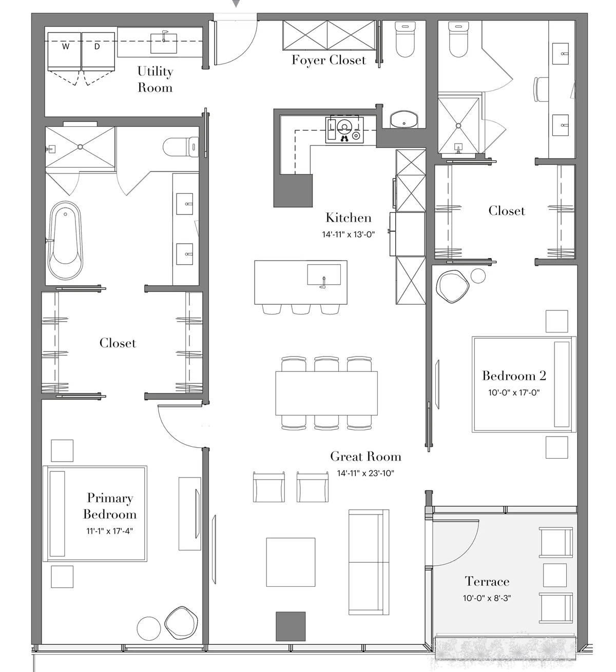 Optima McDowell Mountain floor plan.
