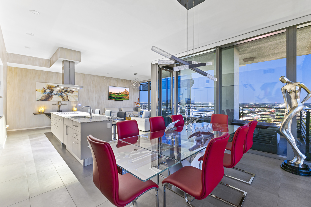 Top-floor penthouse at Optima Kierland building 7180.