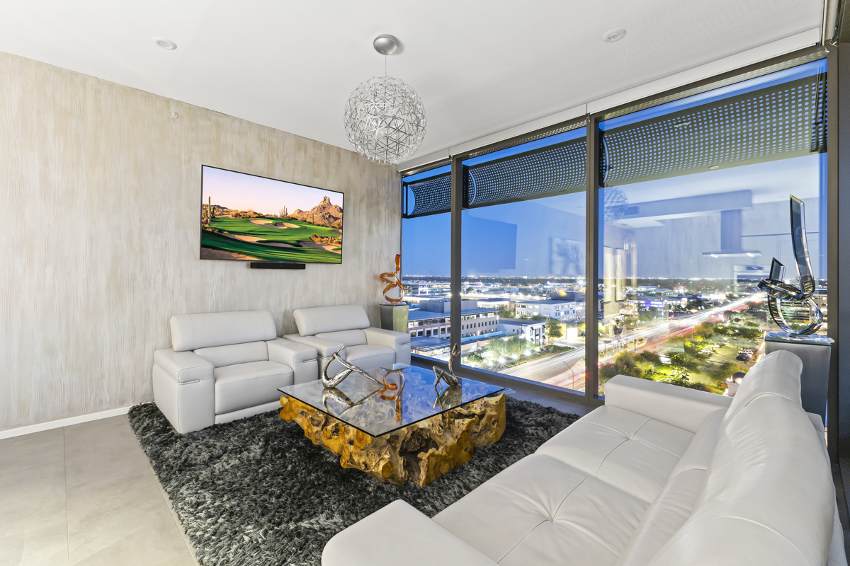 Top-floor penthouse at Optima Kierland building 7180.