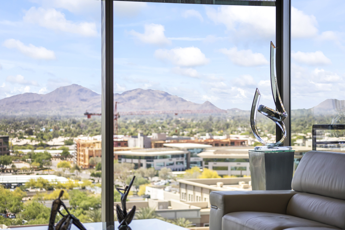 Top-floor penthouse at Optima Kierland building 7180.