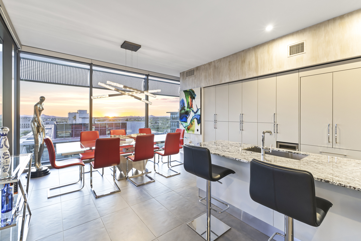 Top-floor penthouse at Optima Kierland building 7180.