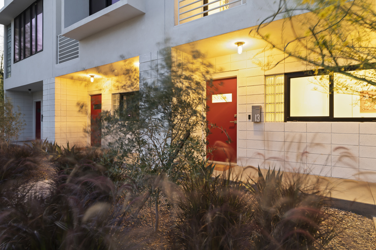 Photo of Soleil Townhomes in Midtown Phoenix.