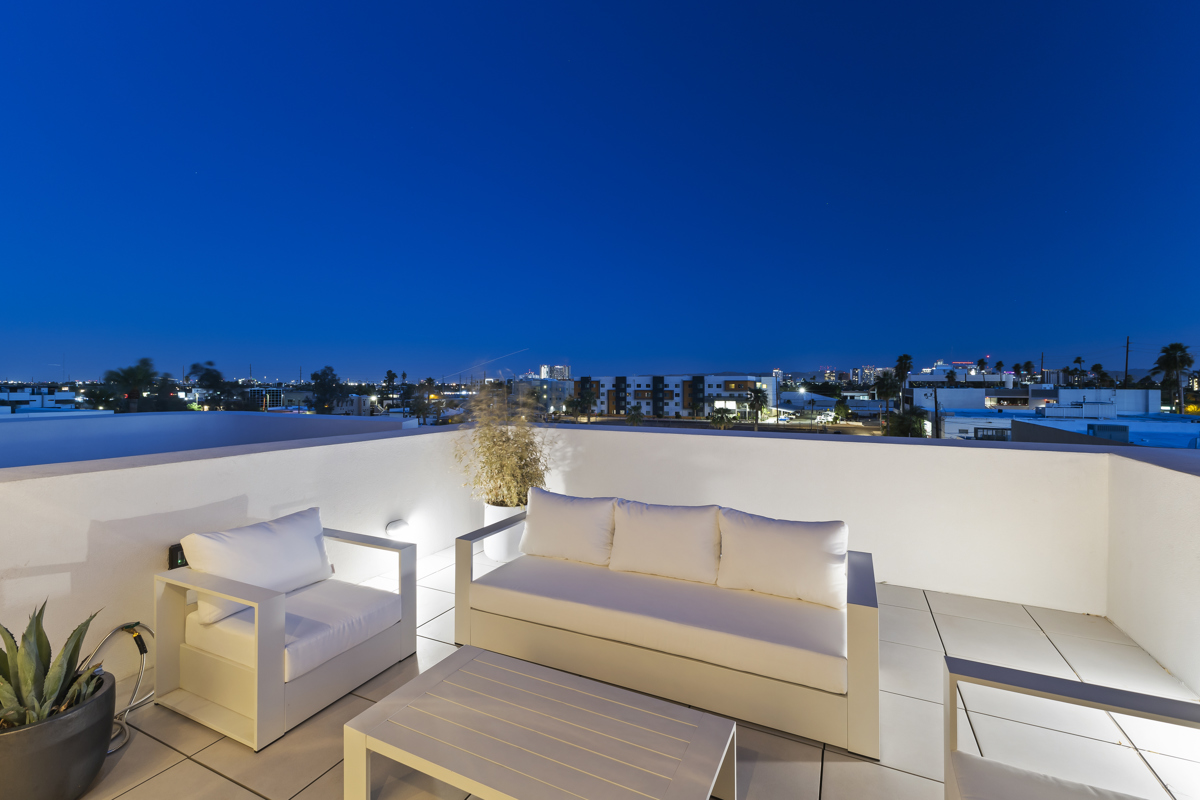 Photo of Soleil Townhomes in Midtown Phoenix.