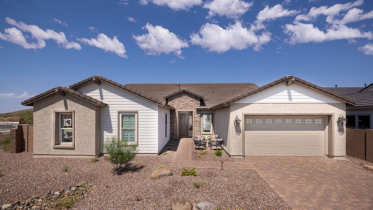 Rendering of a home in Verdin located in Phoenix.