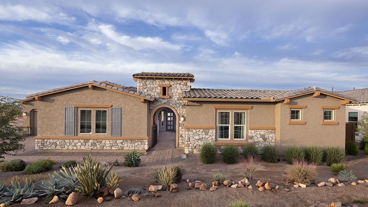 Rendering of a home in Verdin located in Phoenix.