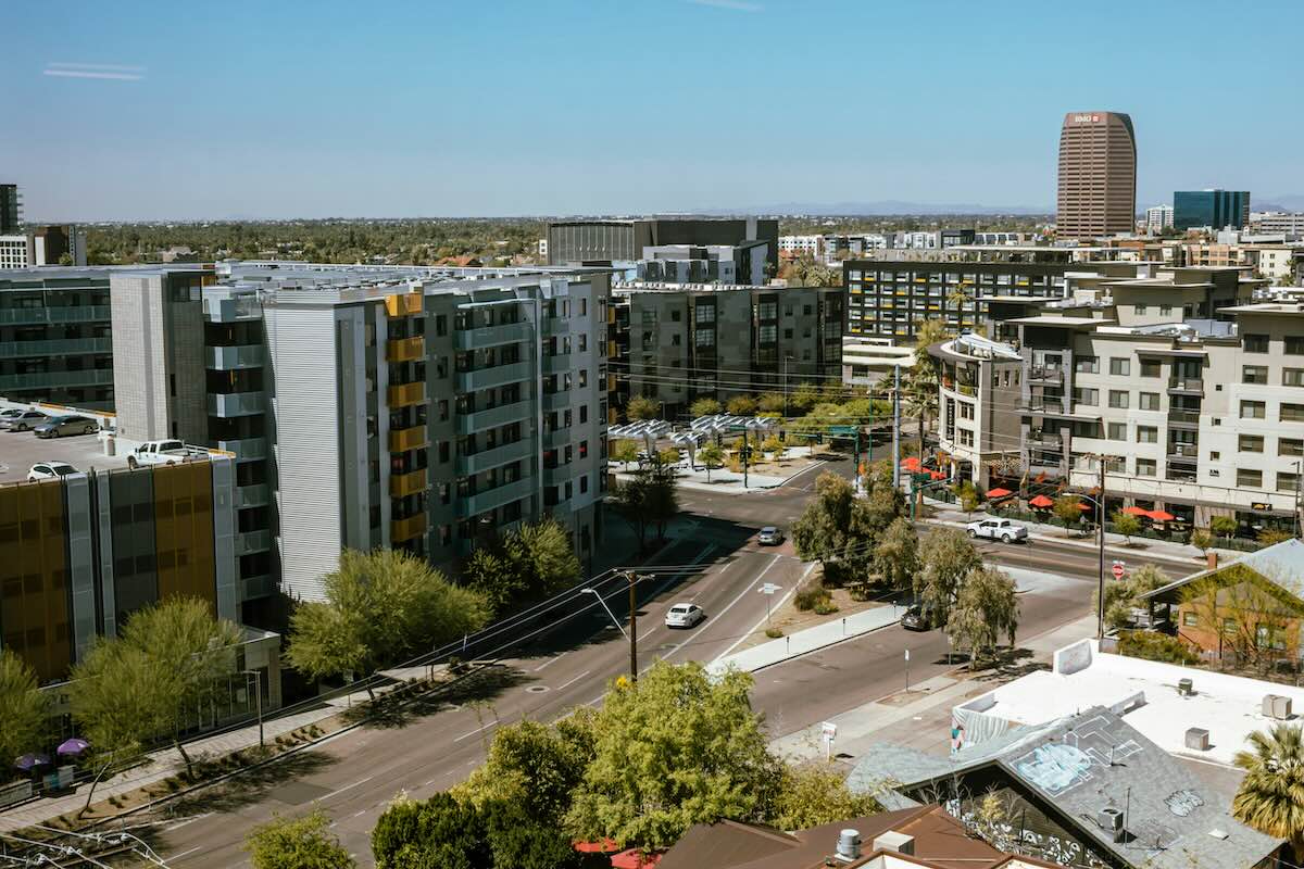 landscape view of downtown phoenix