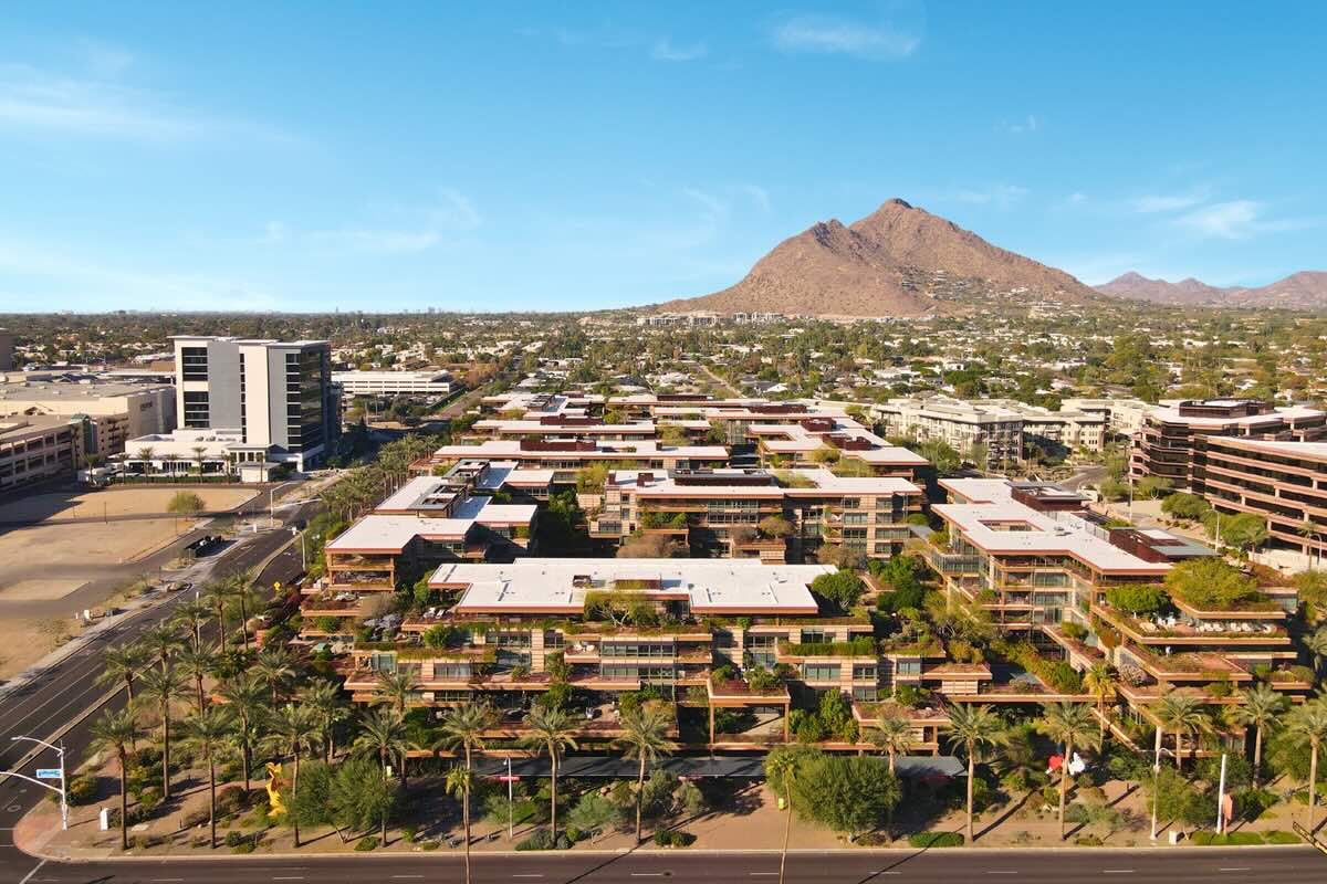 Aerial View Of Scottsdale, AZ