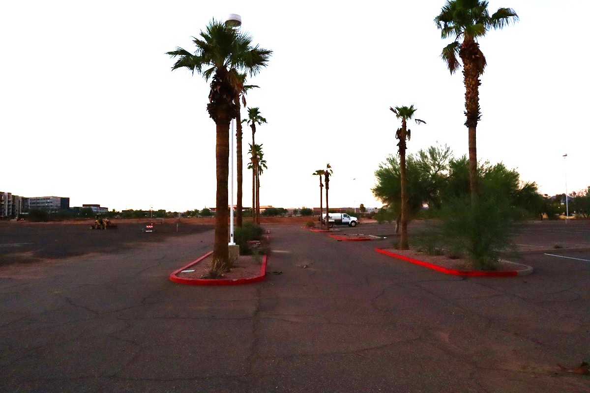 Former site of Cracker Jax seen demolished in preperation for The Parque to break ground.