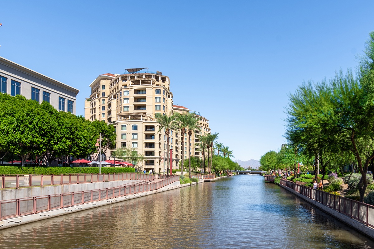 Scottsdale Waterfront Condos in Old Town.
