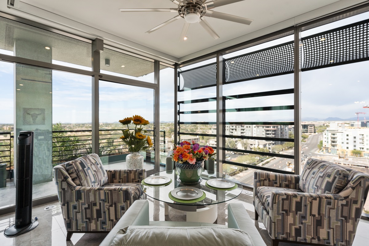 A modern luxury condo in Scottsdale.