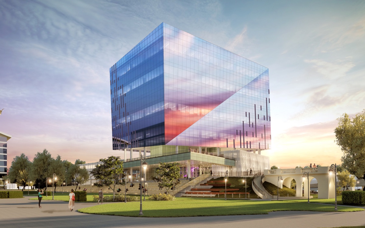 Rendering of the 250 RIO condo project on Tempe Town Lake.