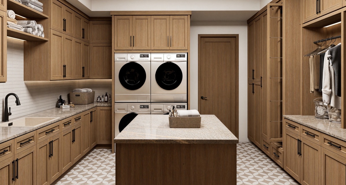 Rendering of a modern custom home in Scottsdale.