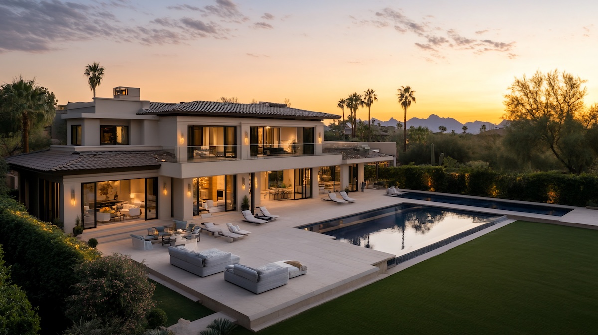 Luxury Home with Pool and Sunset View in Scottsdale