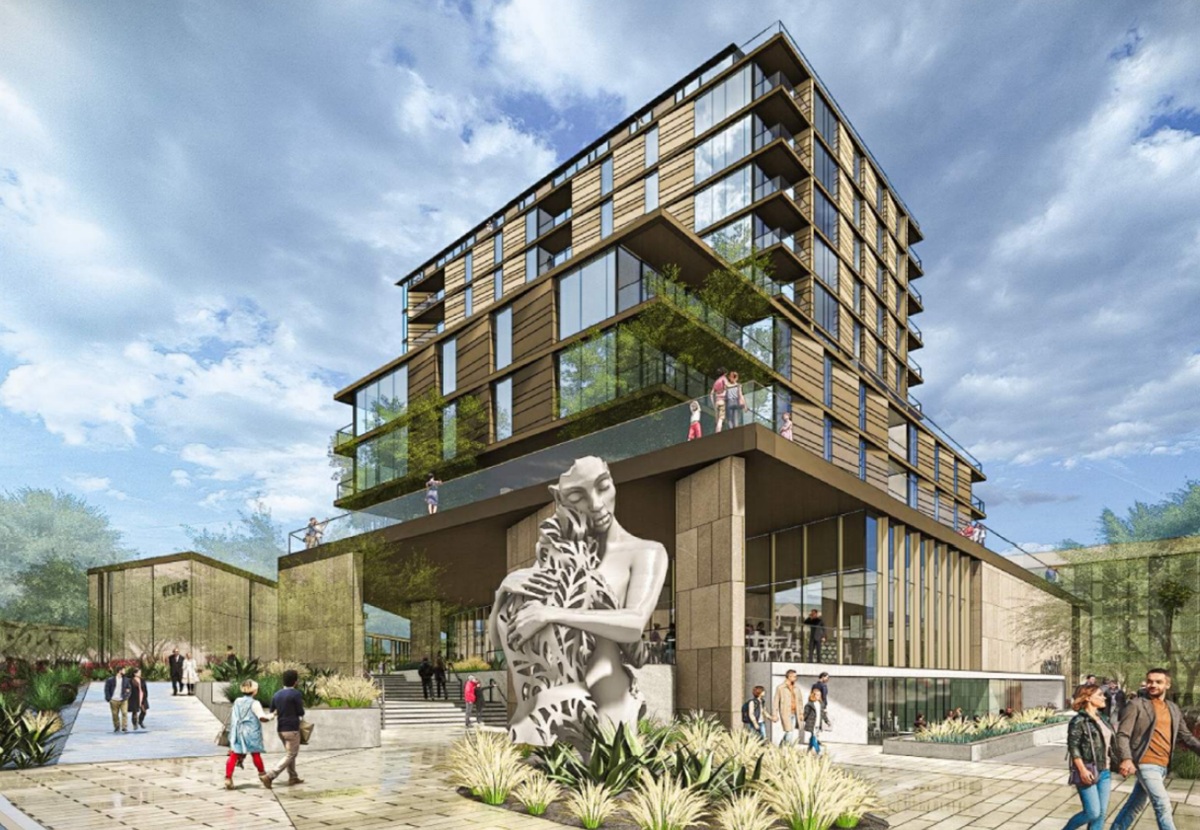 Rendering of proposed new City Center in Old Town Scottsdale.