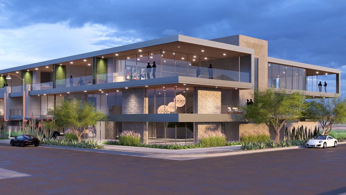 Rendering of The Bishop in Old Town Scottsdale.