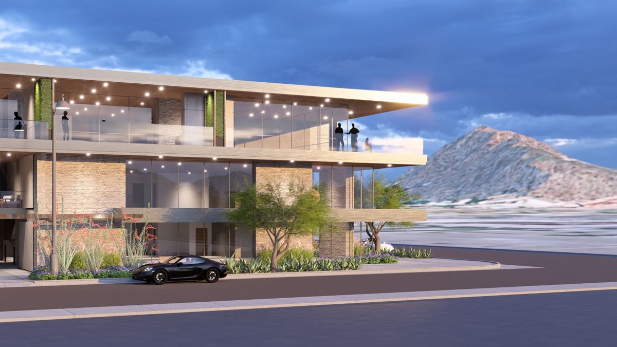 Rendering of The Bishop in Old Town Scottsdale.