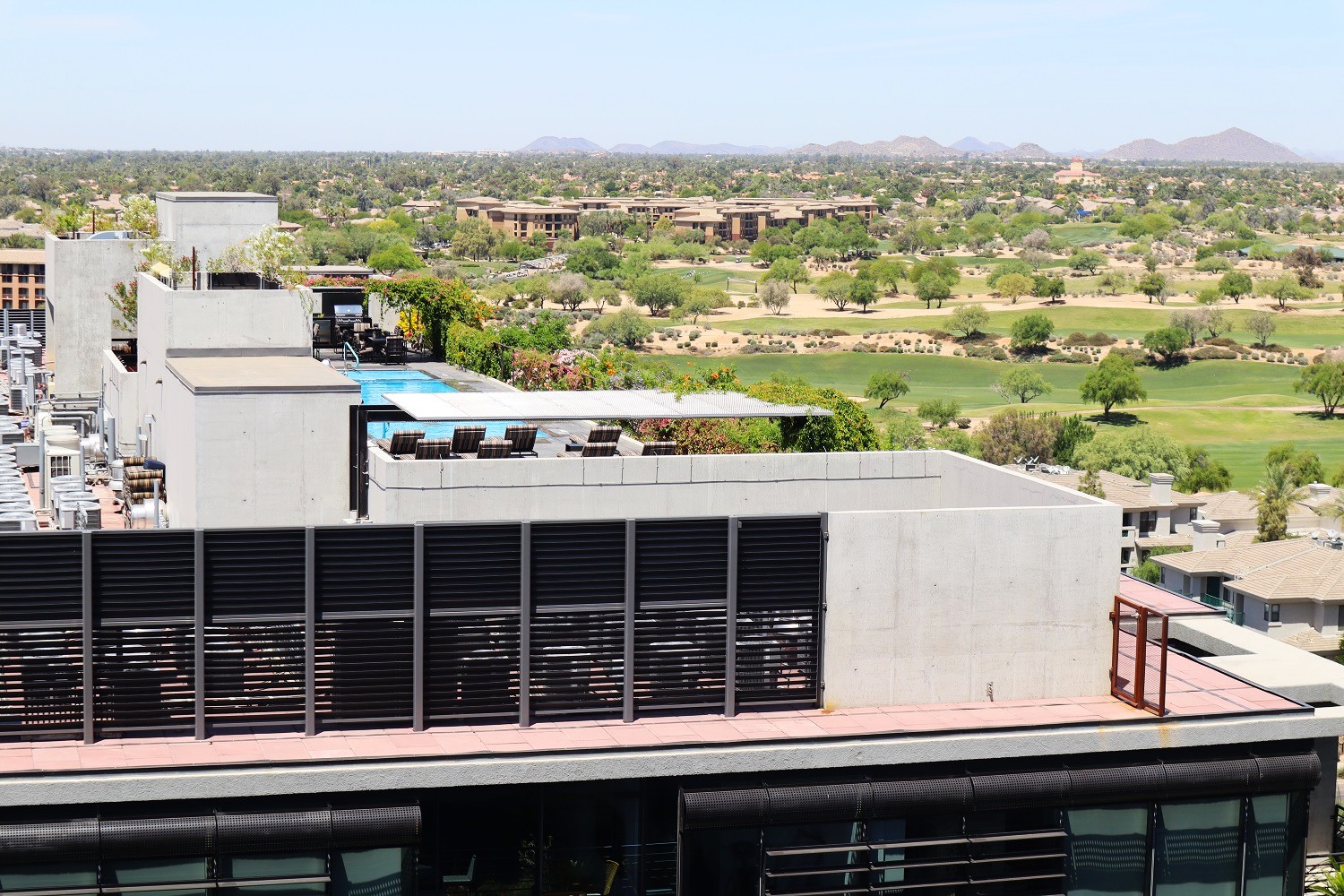 Westin Golf Club seen from above.
