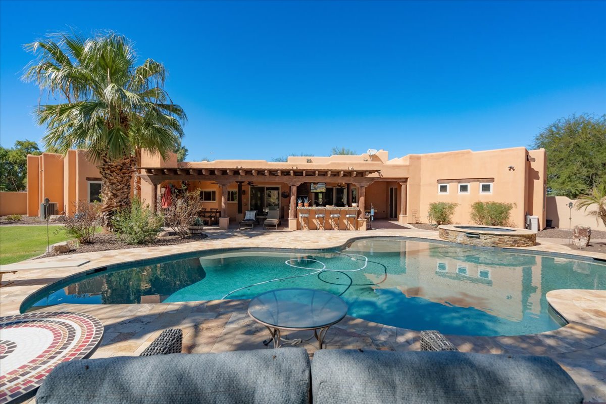 Equestrian estate for sale in Chandler, Arizona.