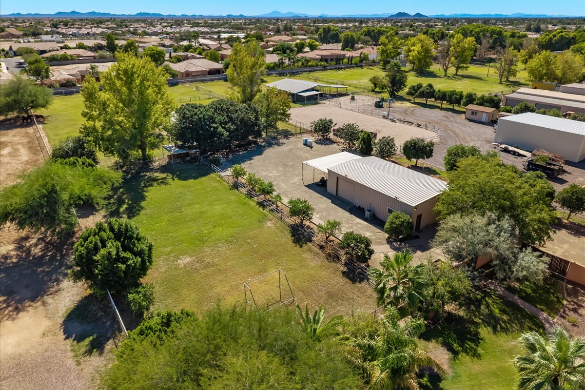 Equestrian estate for sale in Chandler, Arizona.