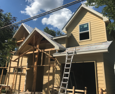 ADU (1,150 sq ft) under construction in Austin, TX
