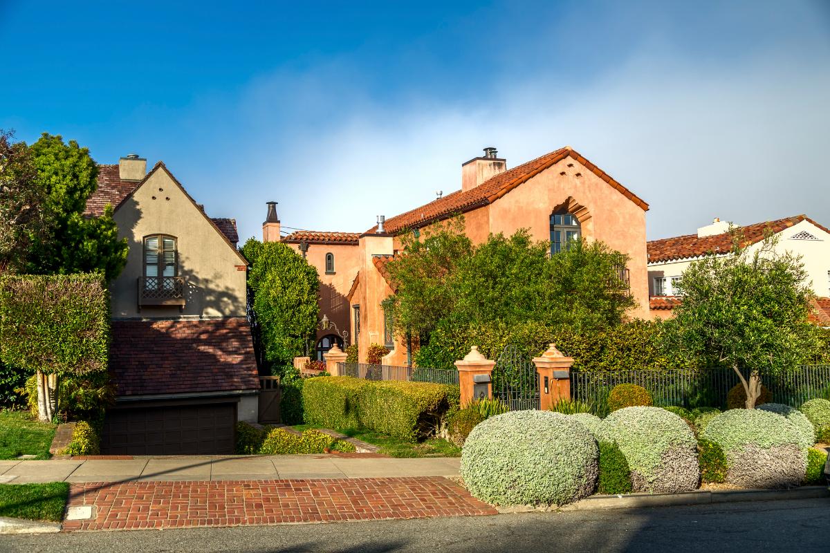 Spanish and Mediterranean Revival influences add distinctive character to Crescent Park’s architectural landscape.