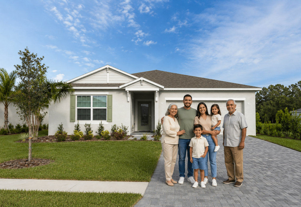 The Most Affordable New-Construction Multigenerational Floorplan in Florida
