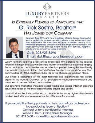 New Agent Announcement