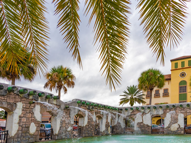 Spanish Spring Fountains